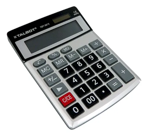 Calculadora Talbot De Escritorio 12 Digitos 5672