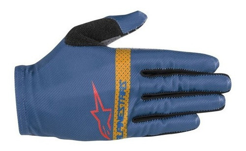 Guantes Ciclismo Niño Alpinestars Aspen Pro Celeste