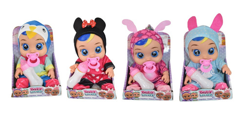 Bebe Lloron Con Sonido, Cry Babies-goma-  Juguete 30cm