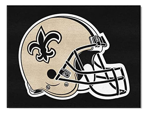 Fanmats 5767 New Orleans Saints All-star Rug - 34 PuLG. X 42