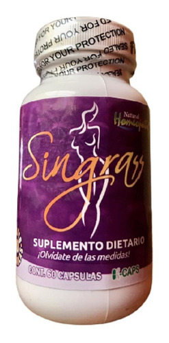 Singrass 60 Capsulas Original - Unidad a $1117