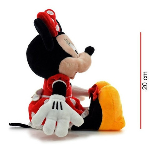 Imagen 3 de 5 de Minnie Mouse Peluche 30cm Original Lic. Disney My004