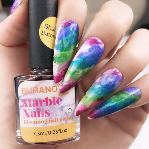 Burano Esmalte De Uñas De Gel De Mármol, Esmalte De Uñas De