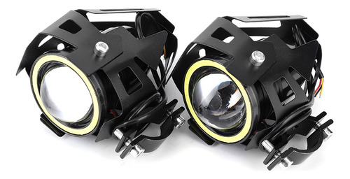 Motocicleta Led, 12 V, 30 W, 3000 Lm, U7, Ojos De Ángel, Col