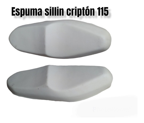 Combo Forro Y Espuma Sillin Motocicleta Yamaha Criptón 110