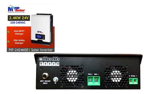 Inversor Cargador Pip2424mse1 2400w Pico 4800w Mppt 40a