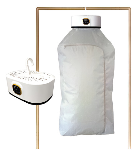 Secador De Ropa Colgante Portátil Y Plegable Blanco