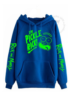 Poleron Canguro Rick And Morty Im Pickle Hombremujer Poleron Canguro Rick And Morty Im Pickle Hombremujer