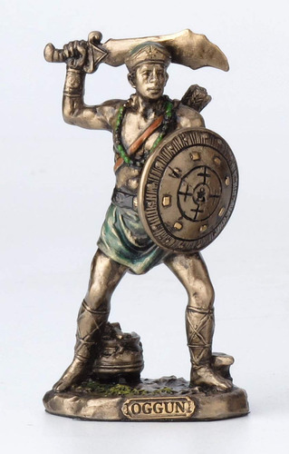 Veronese Design 3 1/2  Oggun Santeria Orisha Of War - Figura