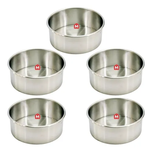 comprar Set X5 Tortera Redonda Alta Recta De Aluminio Nº26 Alto 8cms