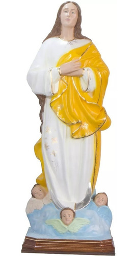 Imagem Nossa Senhora Imaculada Conceição Manto Amarelo 120 C