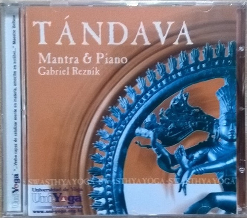 Gabriel Reznik Cd: Mantra & Piano, Tandava ( Cerrado ) 