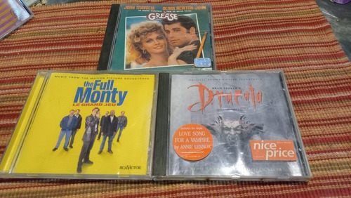 Cd Grease Olivia Newton John Travolta Drácula The Full Monty