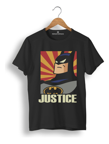 Remera: Justice Vintage (batman) Memoestampados