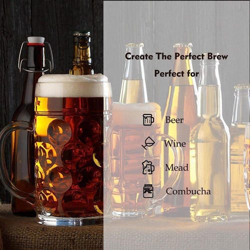 Kit De Tarro De Prueba Para Medir Alcohol Para Cerveza, 3 Un