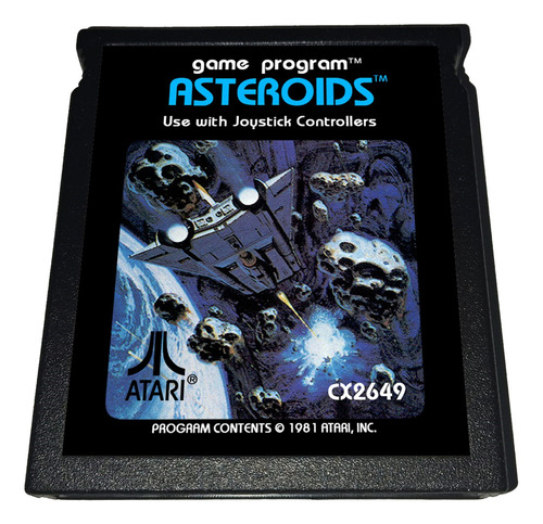 Atari 2600 - Asteroids - Temos Outros Jogos !