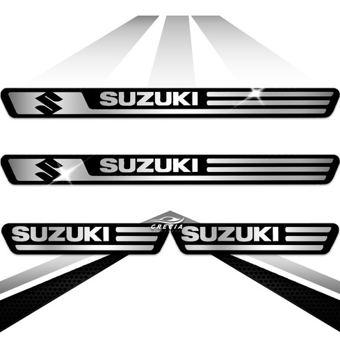 Embellecedor Estribos Suzuki Aluminio 4 Puertas