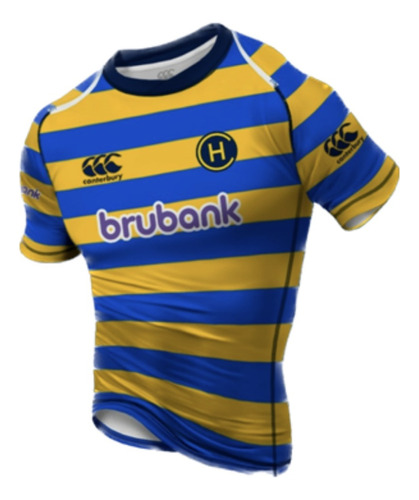 Camiseta Canterbury De Rugby Entrenamiento Reforzada Agarre