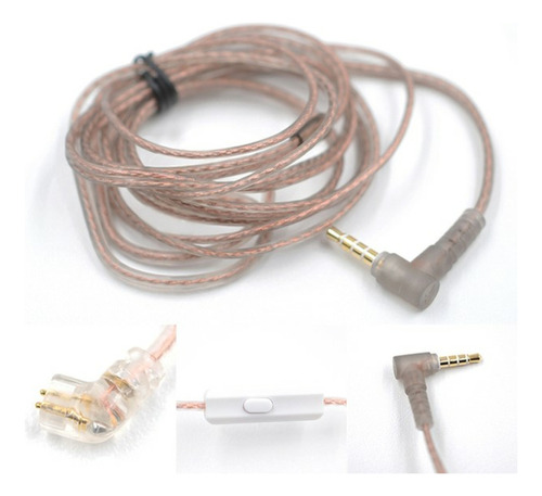 Cable In-ear Kz Profesional Pin C Con Mic