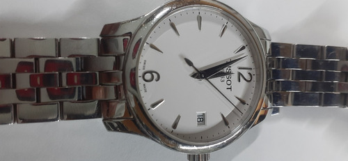 Reloj Tissot T063210a Blanco Excelente Estado (2517)