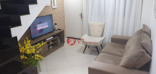Sobrado Com 2 Dormitórios À Venda, 65 M² Por R$ 300.000 - Itaquera - São Paulo/sp - So0330