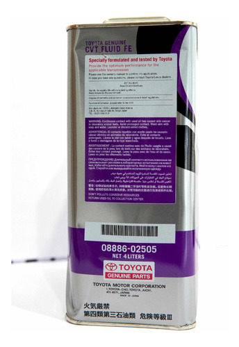 Aceite De Transmisión 4runner 2010 2012 2013 2014 2015 2016