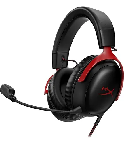 Hyperx Headset Gamer Cloud Iii Pc Ps4 Ps5 Preto/vermelho