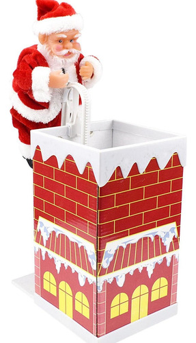 Sk Presente De Decoração De Papai Noel De Escalada De Natal