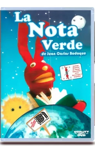 La Nota Verde Juan Carlos Bodoque 31 Minutos- Dvd ( Nuevo )