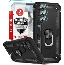 Comprar Funda Uso Rudo Para Samsung Galaxy A54 5g Carcasa+mica+lente Negro Samsung Galaxy A54 5g