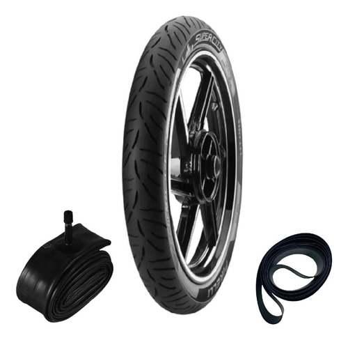 Pneu Dream 275-17 47p Super City Pirelli + Câmara + Cinta