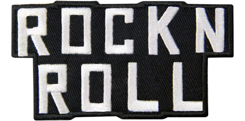 Parche De Rock And Roll Bordado Punk Heavy Metal Insignia Mu