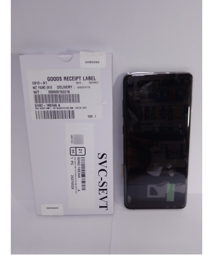 Imagen 2 de 4 de Pantalla Samsung S10 Plus 100% Original (marco Negro)