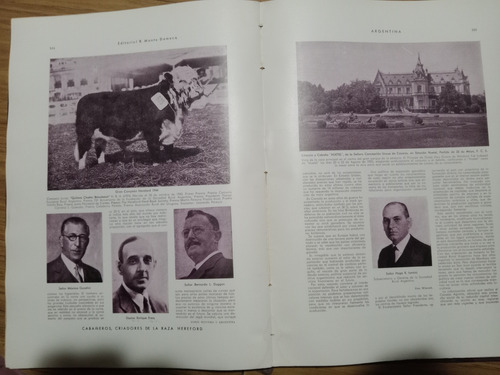 Libro Argentina Edicion 1945 Monte Domecq (Usado)