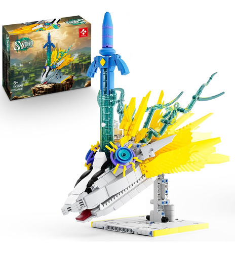 Totk Master Sword Building Set, Botw Legendary Sword Buildin
