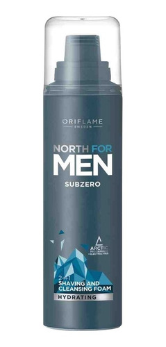  Espuma De Afeitar 2 En 1 North For Men  -  Oriflame