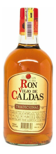 Ron Viejo De Caldas Tradicional 750 Ml - mL a $67