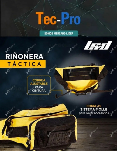 Riñonera Tactica Urbana Deportiva Running Bici Gym 91.25718