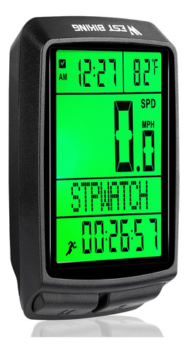 Velocímetro De Bicicleta Lcd Para Computador De Bicicleta Se