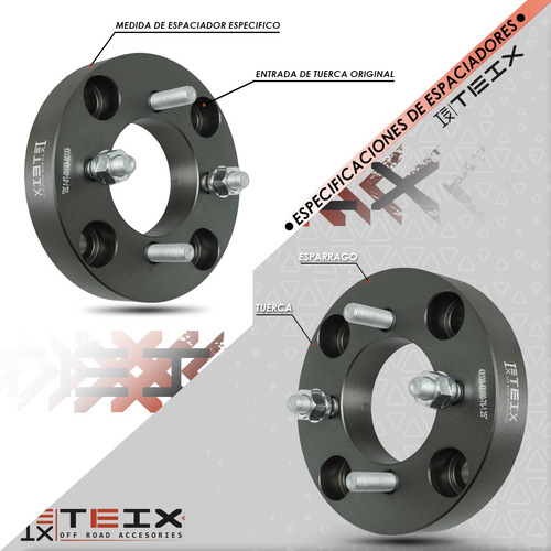 Adaptador 4x130 A 4x100 Para Vocho Teix 4 Birlos