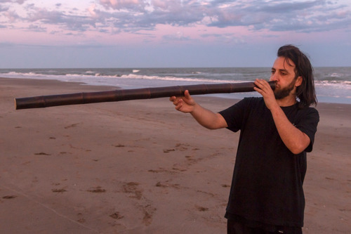 Imagen 4 de 7 de Didgeridoo - Yidaki - Nektar Bambú - Liso - Instrumento