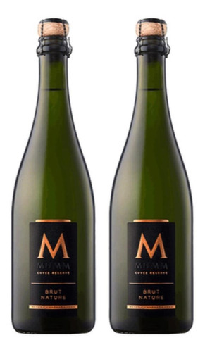 Champagne Mumm Cuvee Reserve Brut Nature 750 Ml X2