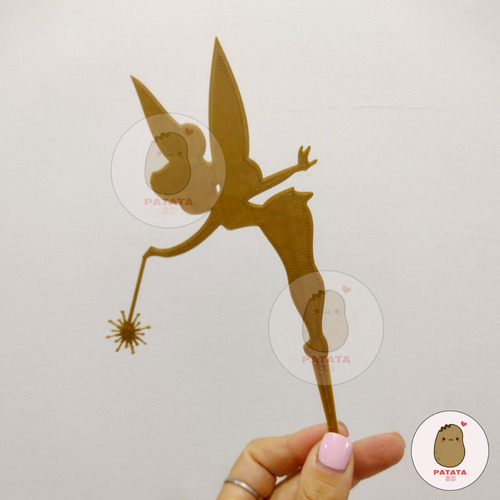 Cake Topper Adorno Torta - Tinkerbell Campanita