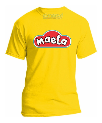 Playera Maeta Maestra Play Do'h Todas Las Tallas