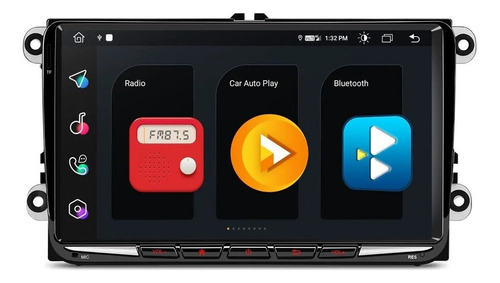 Vw Gps Bora Passat Jetta Vento Android Auto + Carplay Wifi
