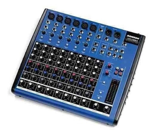 Samson Mdr 1064 Mixer Consola De Sonido 10 Canales 