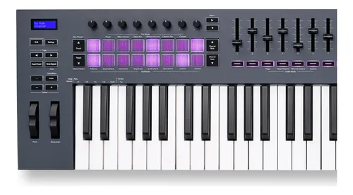 Teclado Controlador Midi Novation Fl Key 61 Teclas Pad Fader