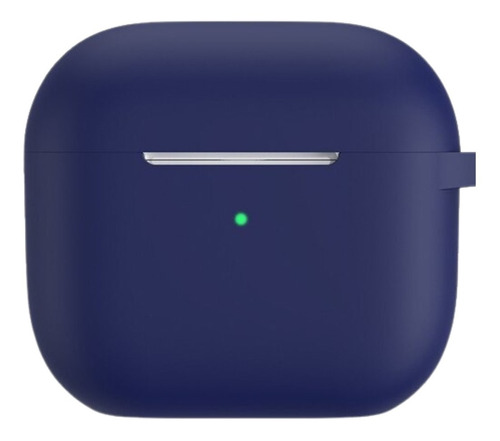 Capa Silicone Para AirPods Pro 2° Geração Cor Azul-marinho