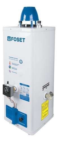 Calentador De Paso Encendido Electr. 9l/min Foset 45278 Color Blanco Tipo de gas GLP