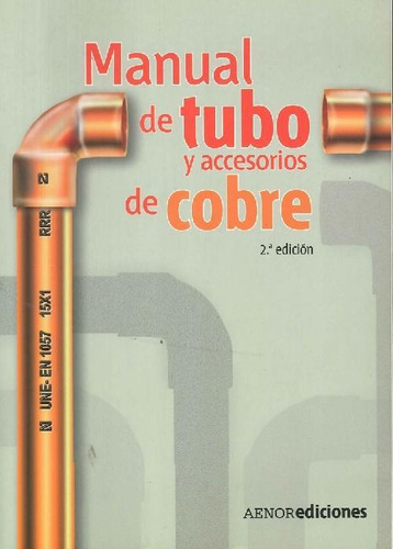 Libro Manual De Tubo Y Accesorios De Cobre De Cedic .